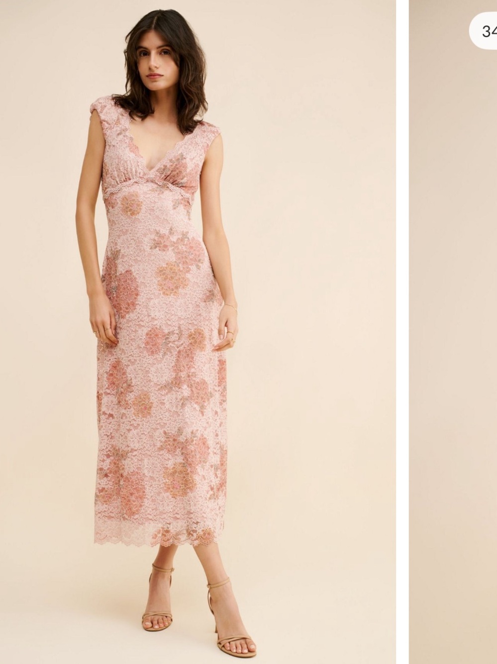 Butterfly Babe Lace Midi Dress